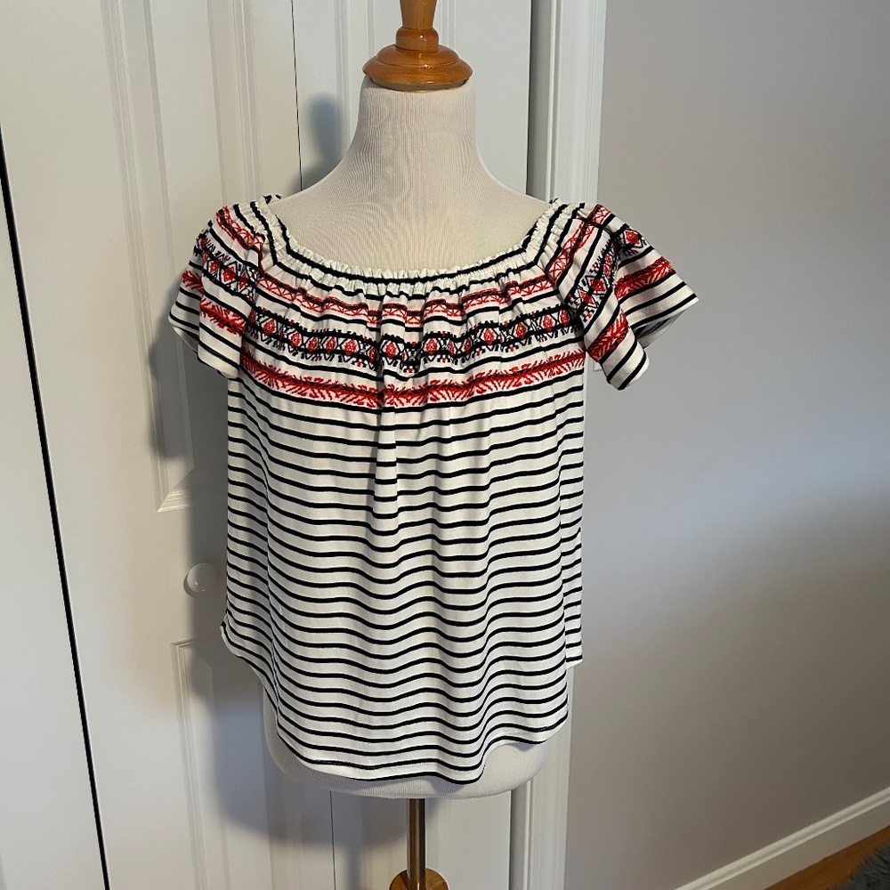 nautical striped tee by THML Sz Medium